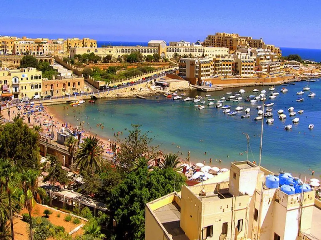Apartment St Georges Bay Oasis Steps From The Beach Saint Julian's